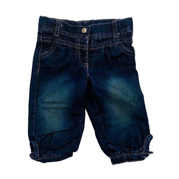 Tape à l'oeil Dark Wash Harem Jeans - Picture 1 of 5